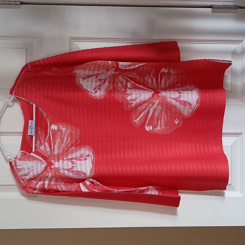 Princess Cruises Floral Top b333